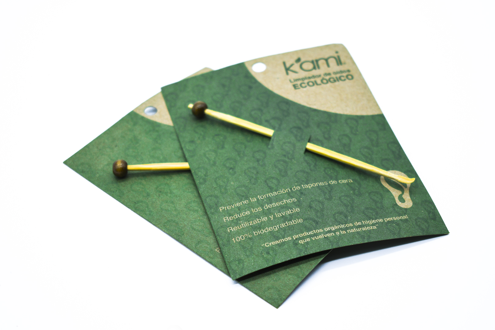 Hisopos de bambú K'ami